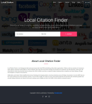 Local Citation Finder PHP Screenshot 2