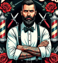 VintageCutz – Barber Shop HTML Template Screenshot 4
