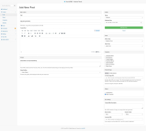 AurixCMS - Blog PHP Script Screenshot 1