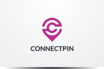 Connect Pin Letter C Logo design vector template Screenshot 2