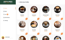 Aroma Drips - React Drinks Ordering Template Screenshot 14